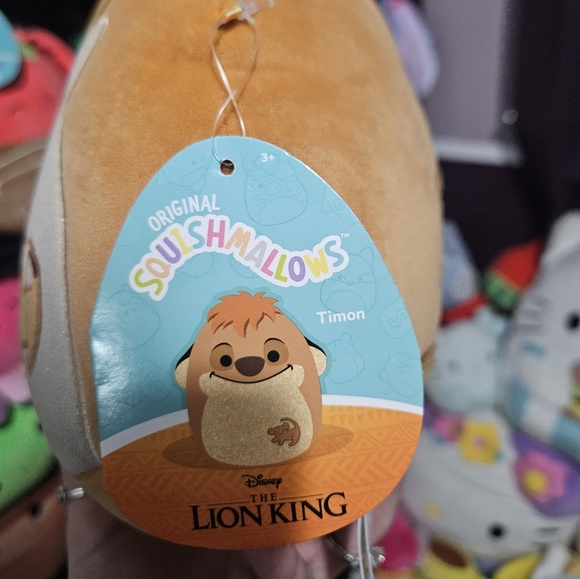NWT Timon Squishmallow From Disney's The Lion King 7" Plush - Picture 3 of 5